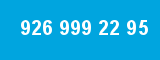 926 999 22 95